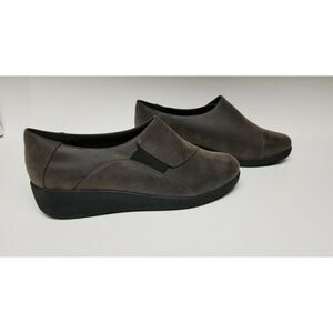 Easy Spirit e360 ESKELT Gray Wedge Shoes Size 11W